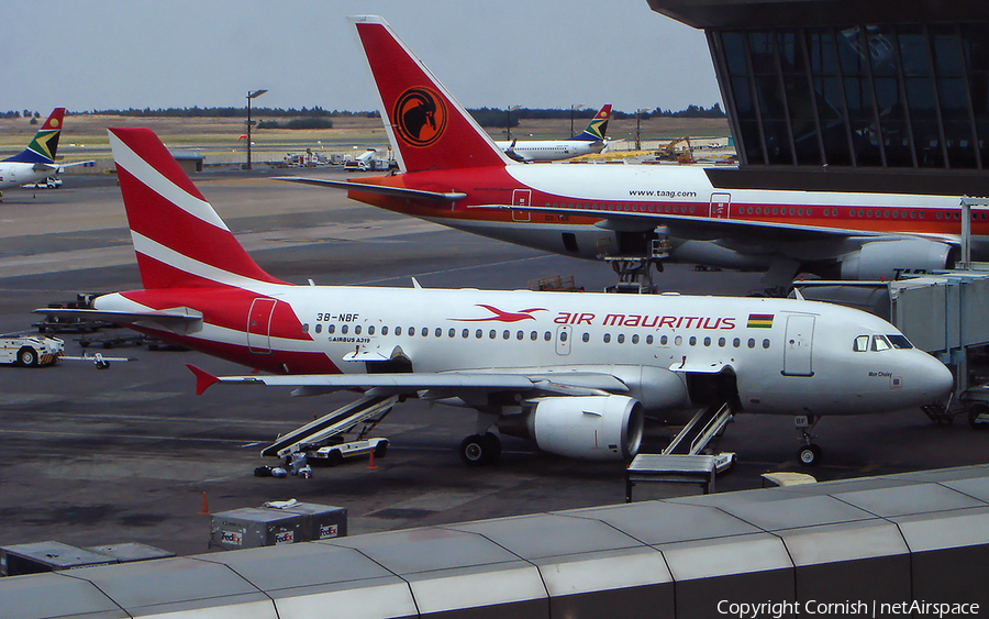 Air Mauritius Airbus A319-112 (3B-NBF) | Photo 2652