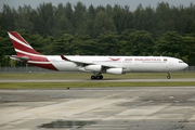 Air Mauritius Airbus A340-313E (3B-NBJ) at  Singapore - Changi, Singapore