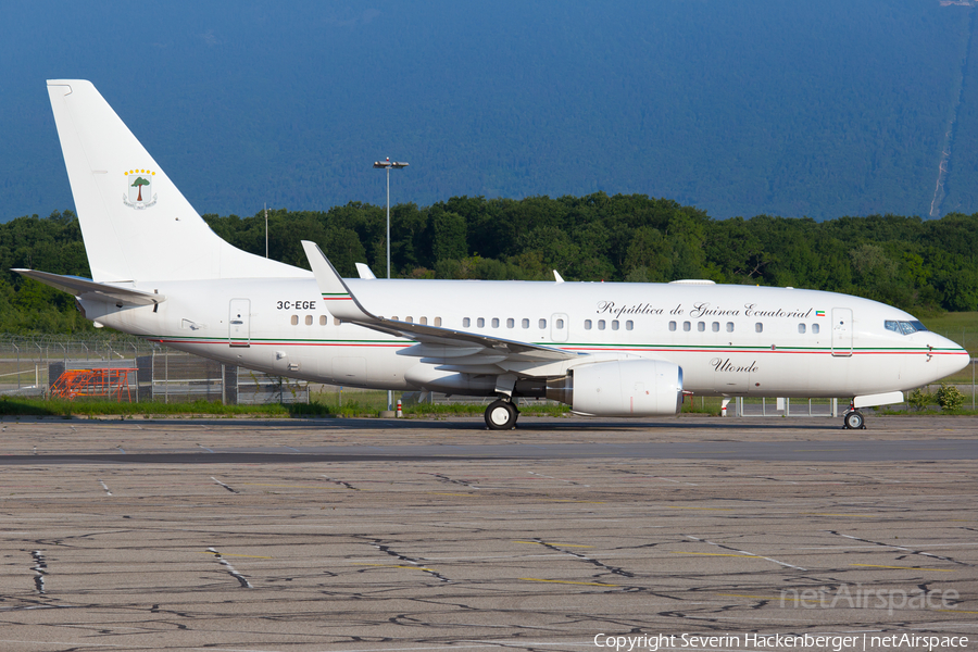 Equatorial Guinean Government Boeing 737-7FB(BBJ) (3C-EGE) | Photo 249427