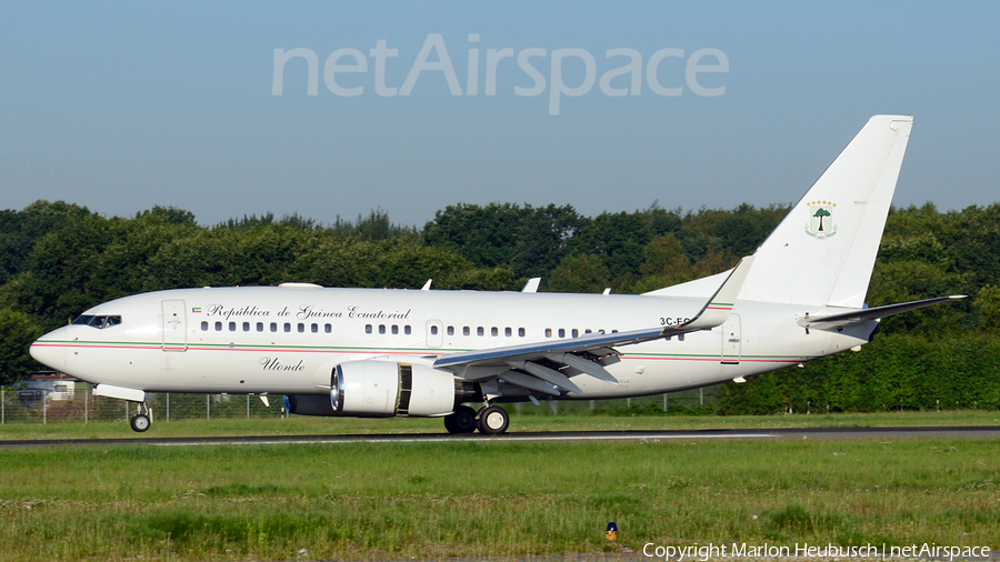 Equatorial Guinean Government Boeing 737-7FB(BBJ) (3C-EGE) | Photo 115813