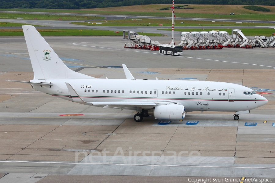 Equatorial Guinean Government Boeing 737-7FB(BBJ) (3C-EGE) | Photo 11749