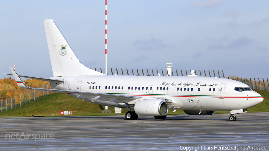 Equatorial Guinean Government Boeing 737-7FB(BBJ) (3C-EGE) | Photo 277724