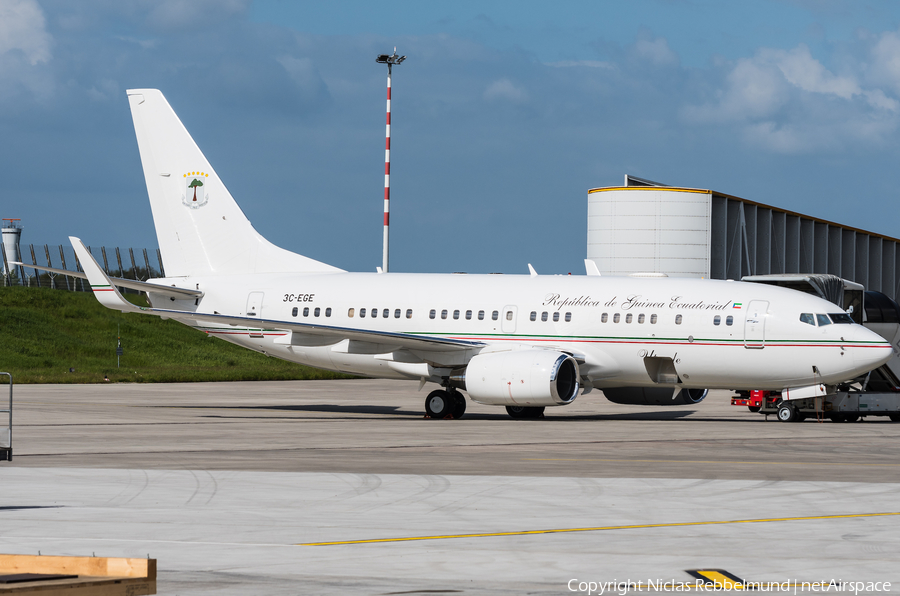 Equatorial Guinean Government Boeing 737-7FB(BBJ) (3C-EGE) | Photo 317515