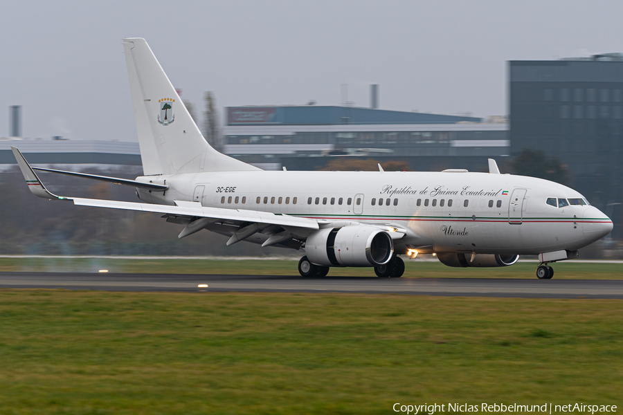 Equatorial Guinean Government Boeing 737-7FB(BBJ) (3C-EGE) | Photo 360221