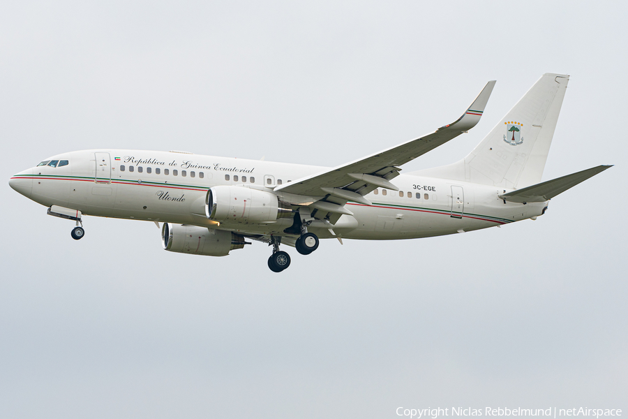 Equatorial Guinean Government Boeing 737-7FB(BBJ) (3C-EGE) | Photo 376450