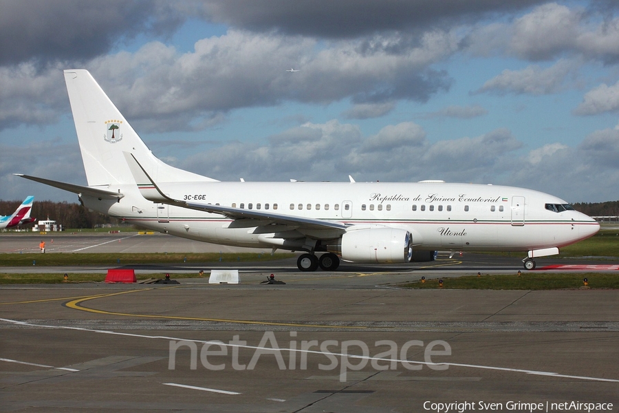 Equatorial Guinean Government Boeing 737-7FB(BBJ) (3C-EGE) | Photo 376931