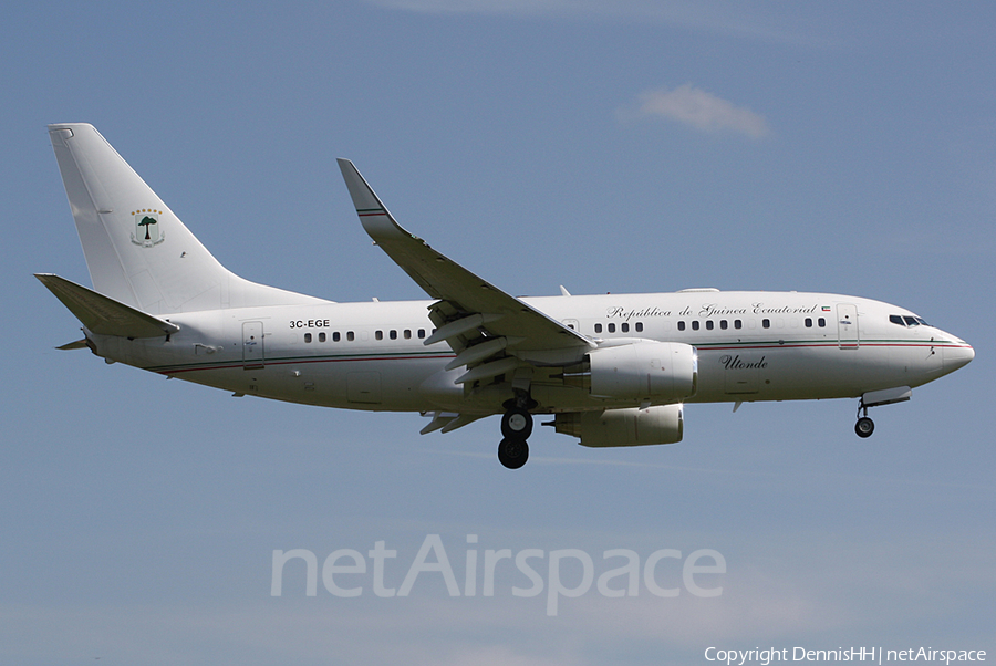 Equatorial Guinean Government Boeing 737-7FB(BBJ) (3C-EGE) | Photo 400899