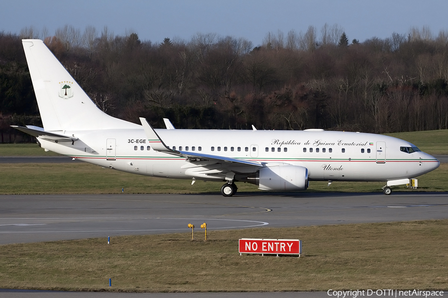 Equatorial Guinean Government Boeing 737-7FB(BBJ) (3C-EGE) | Photo 472756