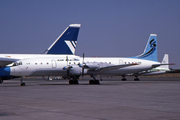 Air Cess Ilyushin Il-18Gr (3D-SBW) at  Sharjah - International, United Arab Emirates