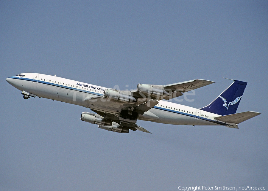 Air Gulf Falcon Boeing 707-307C (3D-SGF) | Photo 214495