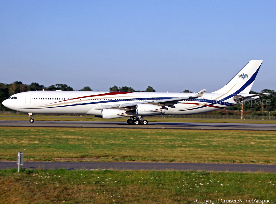 Swazi Government Airbus A340-313X (3DC-SDF) | Photo 371885