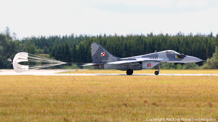 Polish Air Force (Siły Powietrzne) Mikoyan-Gurevich MiG-29A Fulcrum (40) | Photo 413151