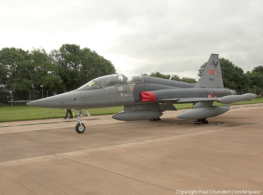 Turkish Air Force (Türk Hava Kuvvetleri) Northrop NF-5B Freedom Fighter (4009) | Photo 79305