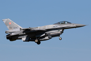 Polish Air Force (Siły Powietrzne) General Dynamics F-16D Fighting Falcon (4040) at  Leeuwarden Air Base, Netherlands