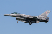 Polish Air Force (Siły Powietrzne) General Dynamics F-16C Fighting Falcon (4043) at  Leeuwarden Air Base, Netherlands