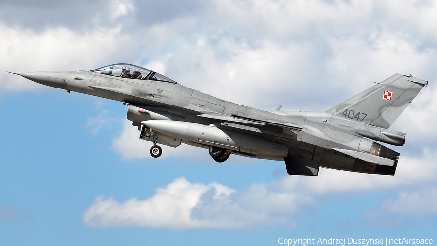 Polish Air Force (Siły Powietrzne) General Dynamics F-16C Fighting Falcon (4047) | Photo 23378