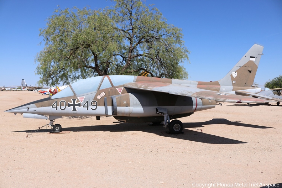German Air Force (Luftwaffe) Dassault-Dornier Alpha Jet A (4049) | Photo 453577