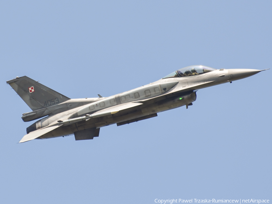 Polish Air Force (Siły Powietrzne) General Dynamics F-16C Fighting Falcon (4053) | Photo 267820