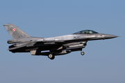 Polish Air Force (Siły Powietrzne) General Dynamics F-16C Fighting Falcon (4053) at  Leeuwarden Air Base, Netherlands