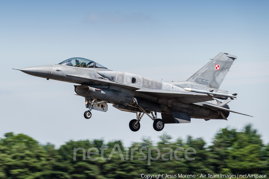 Polish Air Force (Siły Powietrzne) General Dynamics F-16C Fighting Falcon (4055) | Photo 253932