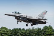 Polish Air Force (Siły Powietrzne) General Dynamics F-16C Fighting Falcon (4055) at  RAF Fairford, United Kingdom