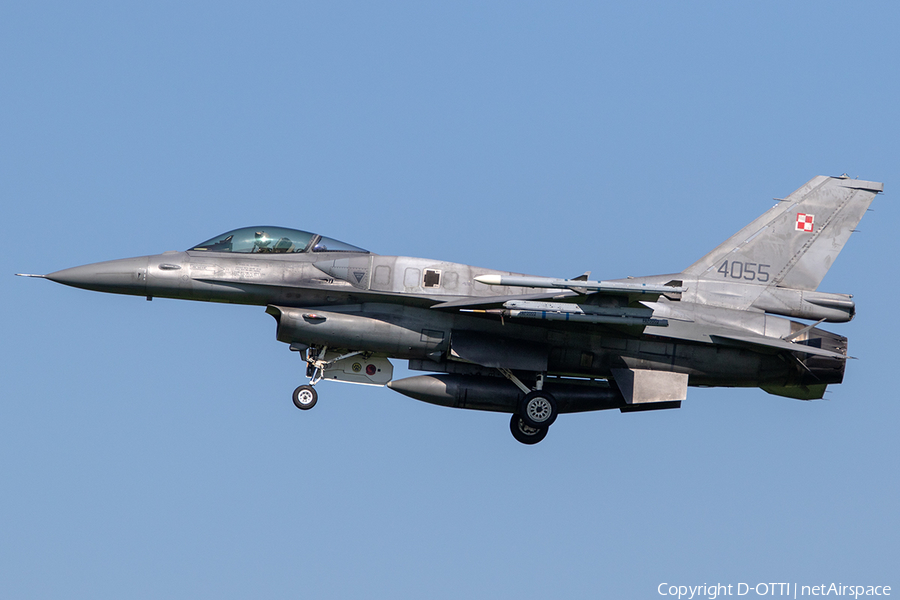 Polish Air Force (Siły Powietrzne) General Dynamics F-16C Fighting Falcon (4055) | Photo 240039