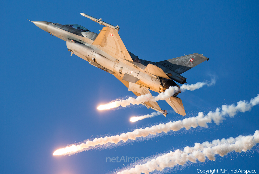 Polish Air Force (Siły Powietrzne) General Dynamics F-16C Fighting Falcon (4056) | Photo 245856