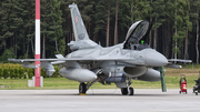 Polish Air Force (Siły Powietrzne) General Dynamics F-16C Fighting Falcon (4057) at  Lask, Poland
