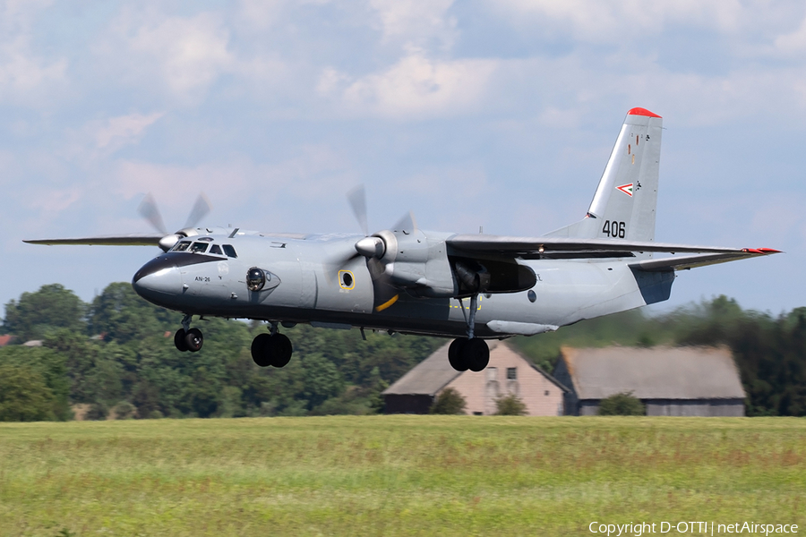 Hungarian Air Force Antonov An-26 (406) | Photo 328358