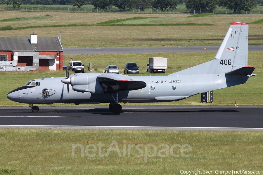 Hungarian Air Force (Magyar Légierő) Antonov An-26 (406) | Photo 328831