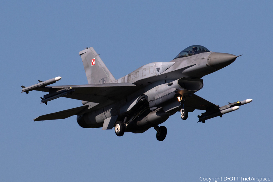 Polish Air Force (Siły Powietrzne) General Dynamics F-16C Fighting Falcon (4061) | Photo 311112