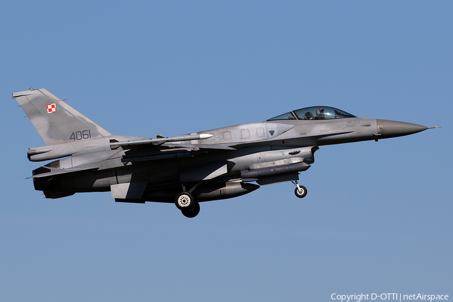 Polish Air Force (Siły Powietrzne) General Dynamics F-16C Fighting Falcon (4061) | Photo 311113