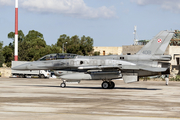 Polish Air Force (Siły Powietrzne) General Dynamics F-16D Fighting Falcon (4081) at  Luqa - Malta International, Malta