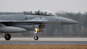 Polish Air Force (Siły Powietrzne) General Dynamics F-16D Fighting Falcon (4087) at  Lask, Poland