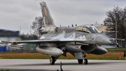 Polish Air Force (Siły Powietrzne) General Dynamics F-16D Fighting Falcon (4087) at  Lask, Poland