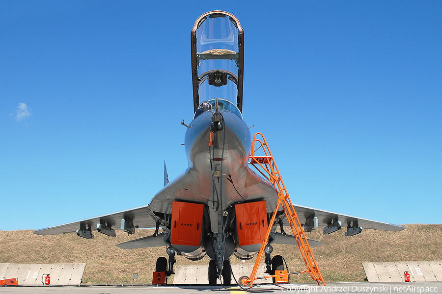 Polish Air Force (Siły Powietrzne) Mikoyan-Gurevich MiG-29GT Fulcrum (4105) | Photo 23499