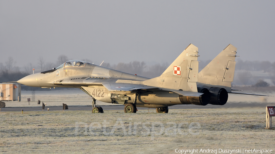 Polish Air Force (Siły Powietrzne) Mikoyan-Gurevich MiG-29G Fulcrum (4122) | Photo 362806