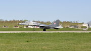 Polish Air Force (Siły Powietrzne) Mikoyan-Gurevich MiG-29UB Fulcrum (4123) at  Malbork, Poland