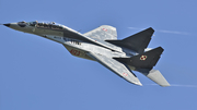 Polish Air Force (Siły Powietrzne) Mikoyan-Gurevich MiG-29UB Fulcrum (4123) at  Malbork, Poland