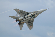 Polish Air Force (Siły Powietrzne) Mikoyan-Gurevich MiG-29UB Fulcrum (4123) at  Malbork, Poland