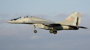 Polish Air Force (Siły Powietrzne) Mikoyan-Gurevich MiG-29UB Fulcrum (4123) at  Malbork, Poland