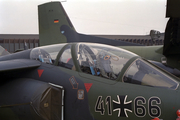 German Air Force Dassault-Dornier Alpha Jet A (4166) at  Hannover - Langenhagen, Germany