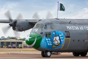 Pakistan Air Force Lockheed C-130E Hercules (4178) at  RAF Fairford, United Kingdom