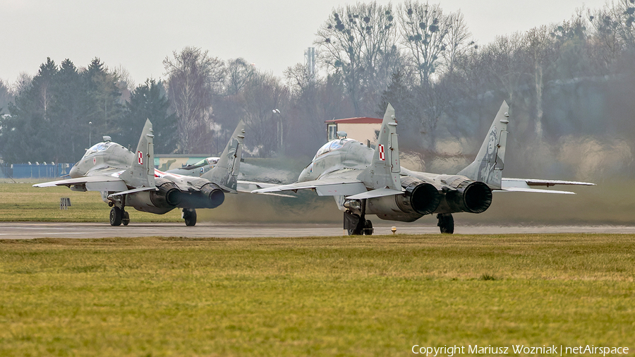 Polish Air Force (Siły Powietrzne) Mikoyan-Gurevich MiG-29UB Fulcrum (42) | Photo 615491