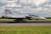 Hungarian Air Force SAAB JAS 39D Gripen (43) at  Schleswig - Jagel Air Base, Germany