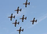 United Arab Emirates Air Force Aermacchi MB-339NAT (438) at  RAF Fairford, United Kingdom