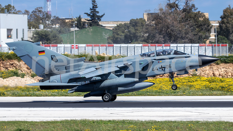 German Air Force (Luftwaffe) Panavia Tornado IDS (4406) at  Luqa - Malta International, Malta
