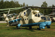 Russian Federation Air Force Mil Mi-24V Hind-E (44 WHITE) at  Monino - Central Air Force Museum, Russia