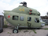 Soviet Union Air Force PZL-Swidnik (Mil) Mi-2 Hoplite (44 YELLOW) at  Chernoye Air Base, Russia