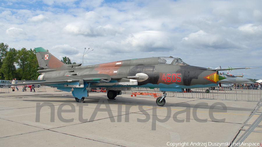 Polish Air Force (Siły Powietrzne) Sukhoi Su-22M4 Fitter-K (4605) | Photo 215350